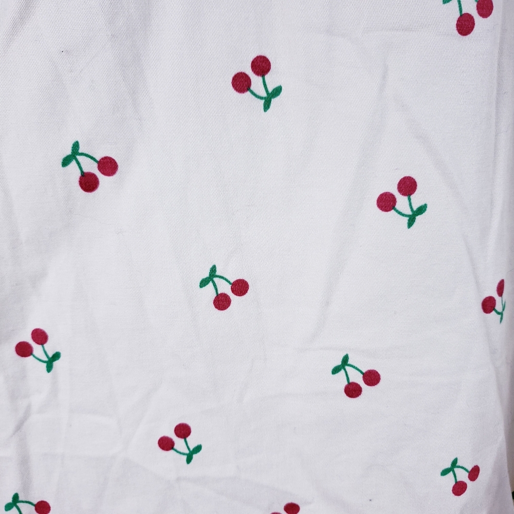 Lost Ink Cherry Print Shift Mini Dress - size 16 - Picture 6 of 11